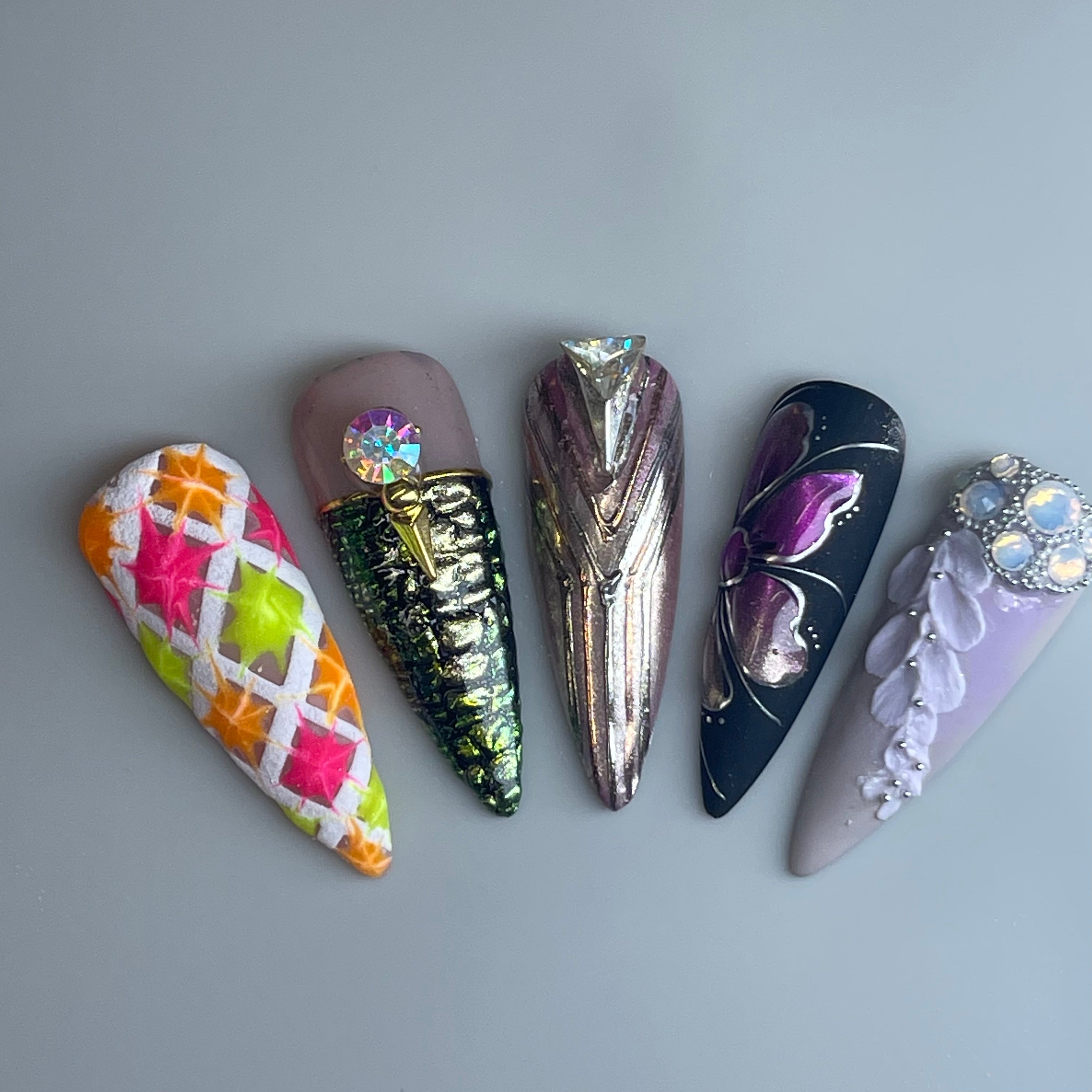 July 7th Nail tech event of the smokies salon trend class 1pm to 4pm