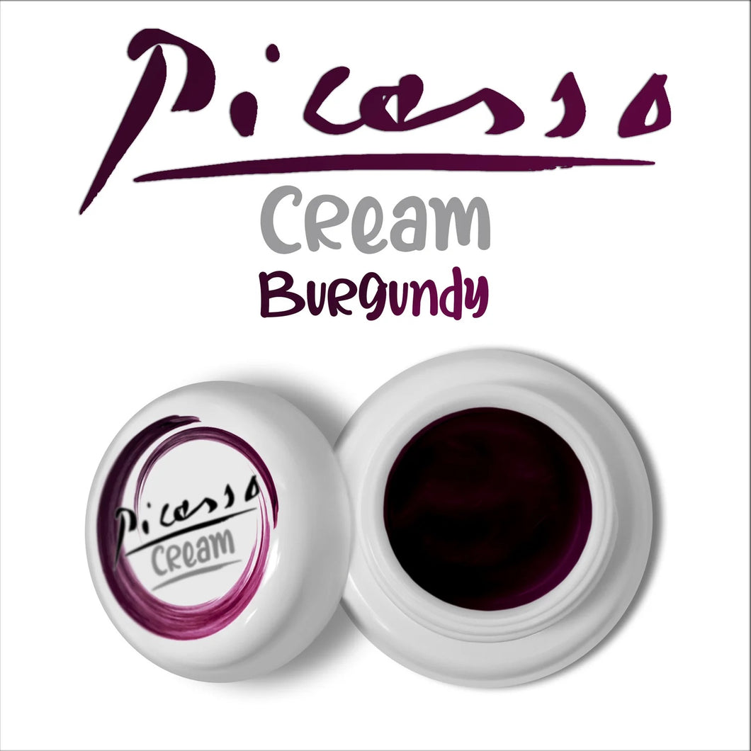 Picasso Cream Art Gel ~ Burgundy