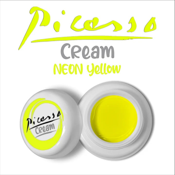 Picasso Cream Art Gel ~ Neon Yellow