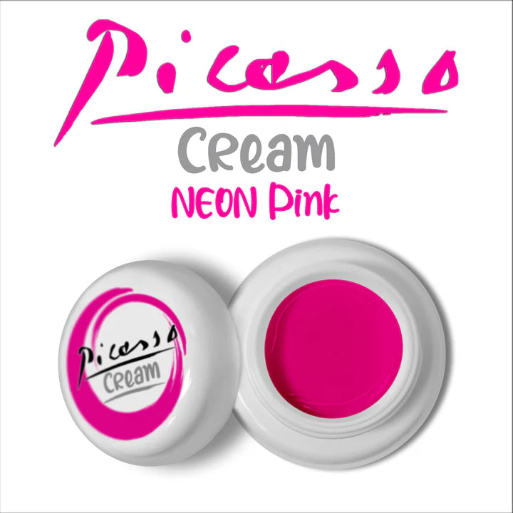 Picasso Cream Art Gel ~ Neon Pink