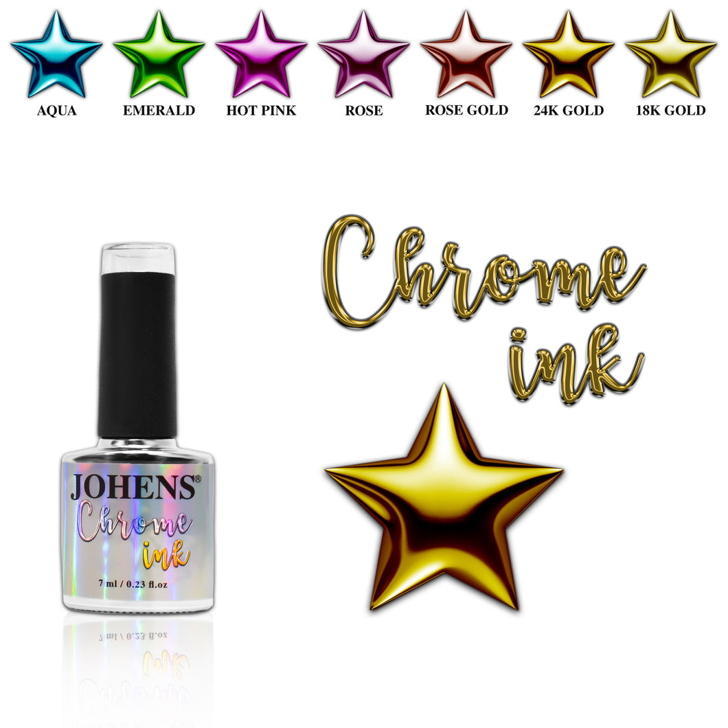 Chrome Ink #006 - 24K Gold