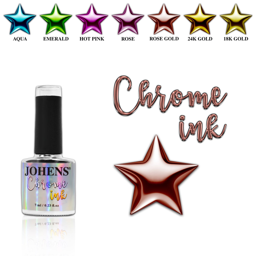 Chrome Ink #005 - Rose Gold