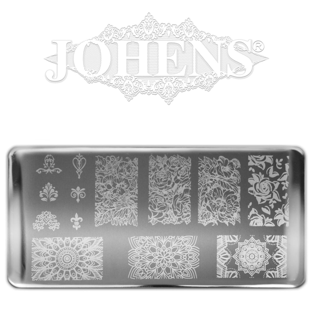 Elite Design Stamping Plate 07. (BE09)