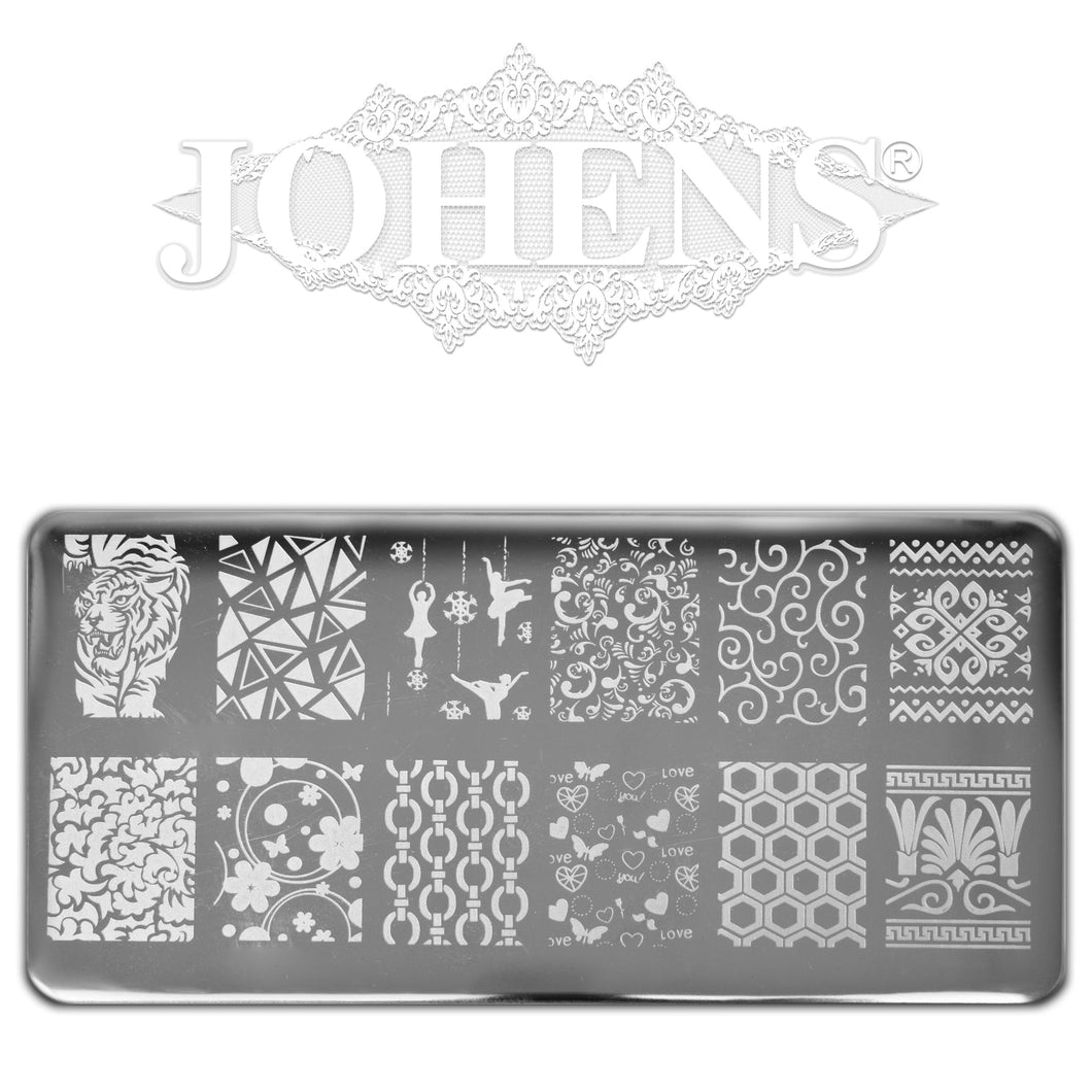 Elite Design Stamping Plate 14. (PP-12)